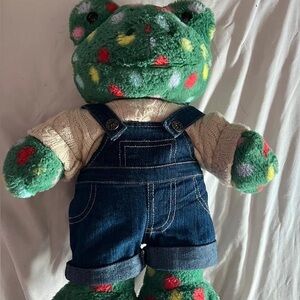 Build a Bear Frog plushie